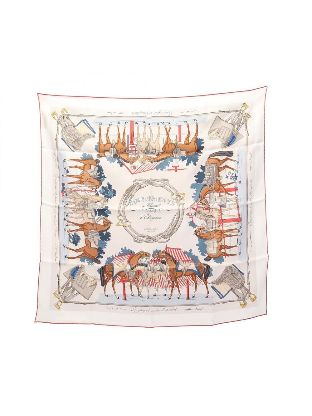 Hermes Carre 70 Equipements A Cheval #361452H41B